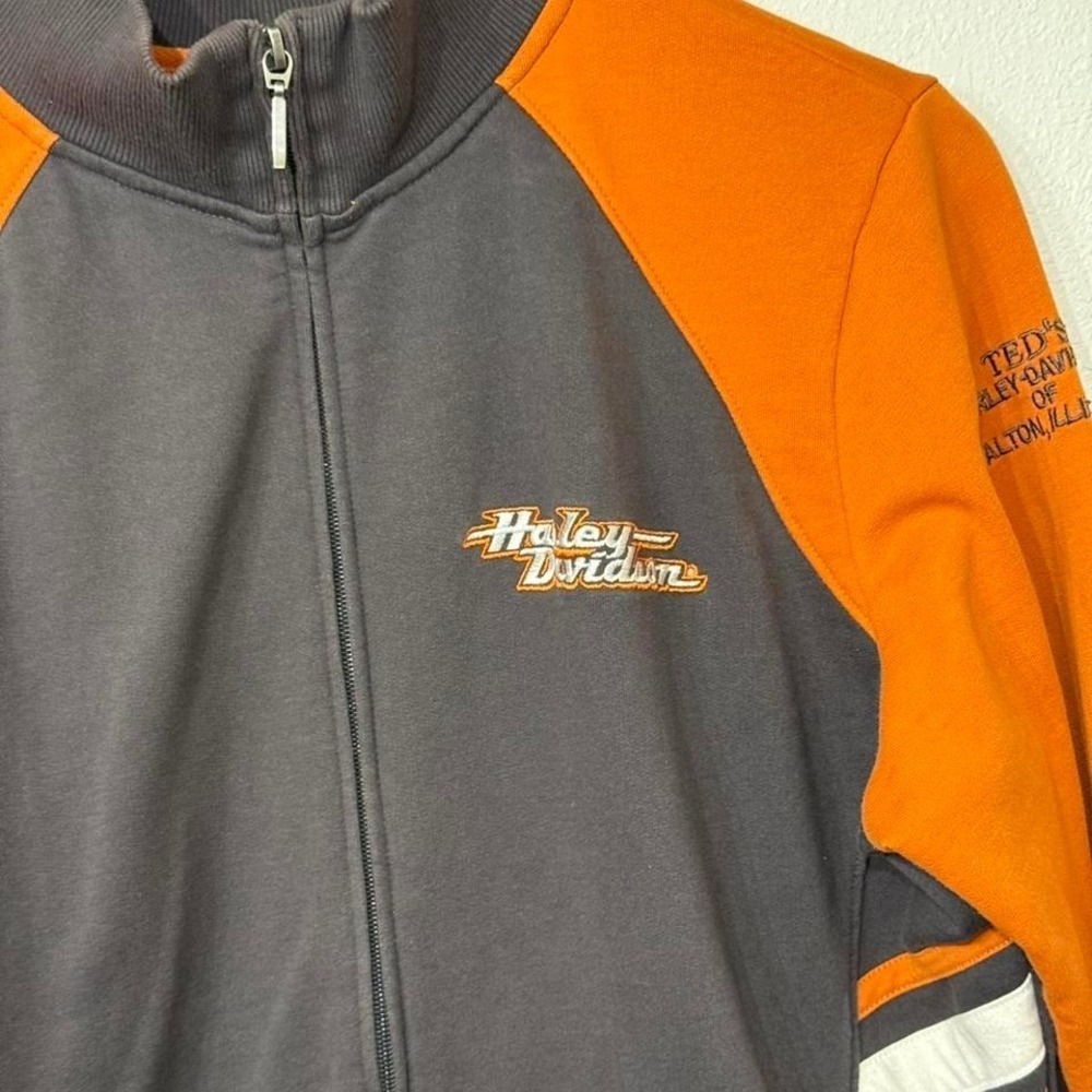 Harley Davidson zip up jacket - Picture 3 of 4